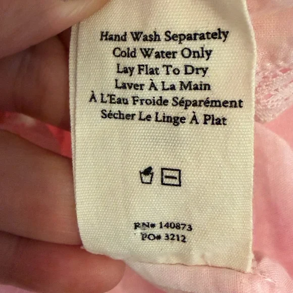 *LIKE NEW* LoveShackFancy Natasha Mini Dress - Pink - Picture 11 of 11